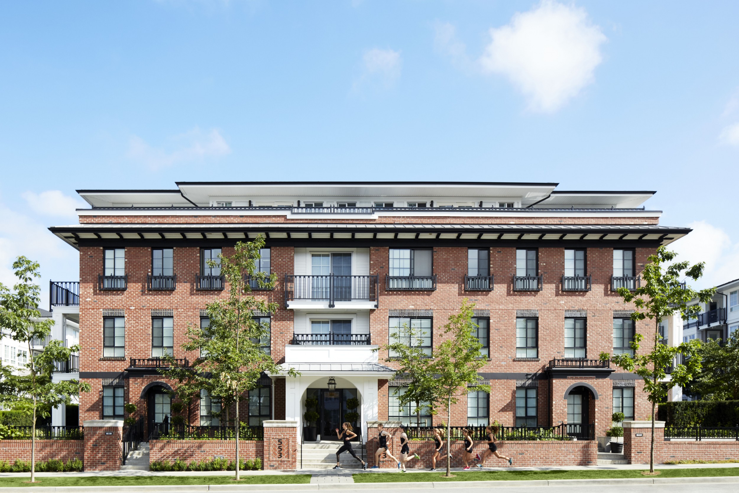 Exterior Wide Apartments in Coquitlam